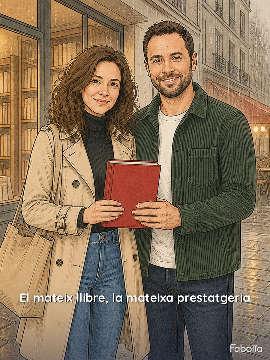 Coberta · El mateix llibre, la mateixa prestatgeria